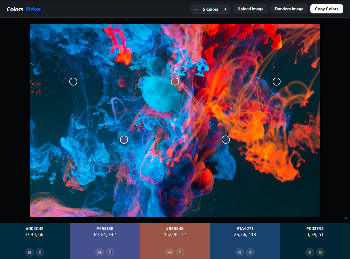 Color Palette Generator from Photo